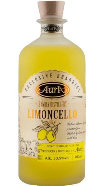 Limoncello aura flaša